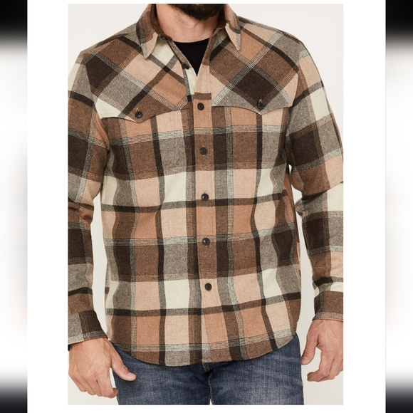 Pendleton virgin Wool Men's Weston Long SleeveButton-Down Western Shirt Sz M - Picture 11 of 11